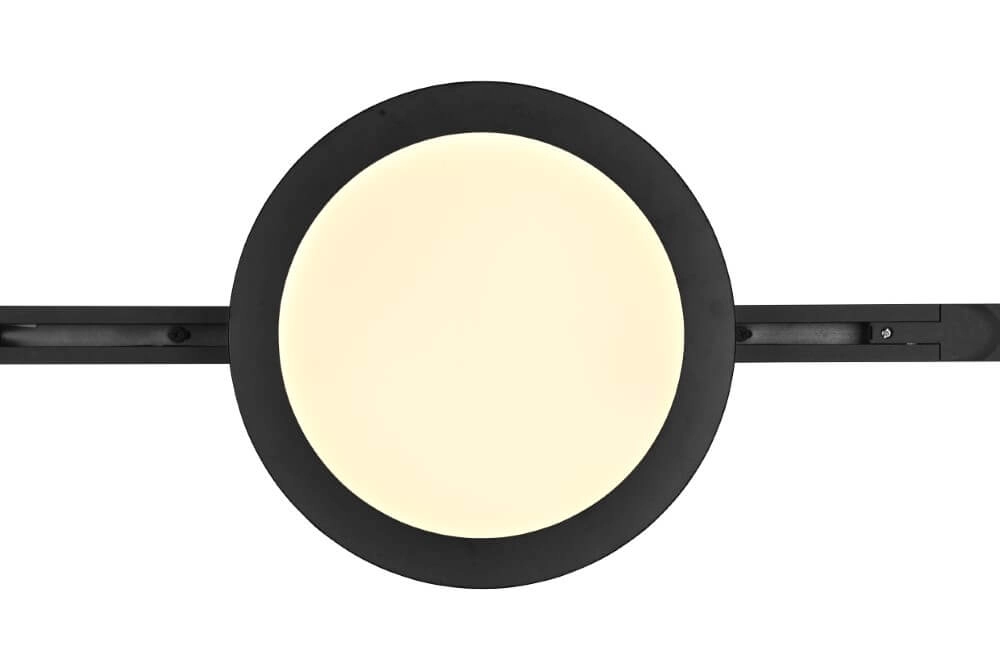 Raillamp Camillus 2-fase 26cm - 3000K zwart Trio 4017807506006