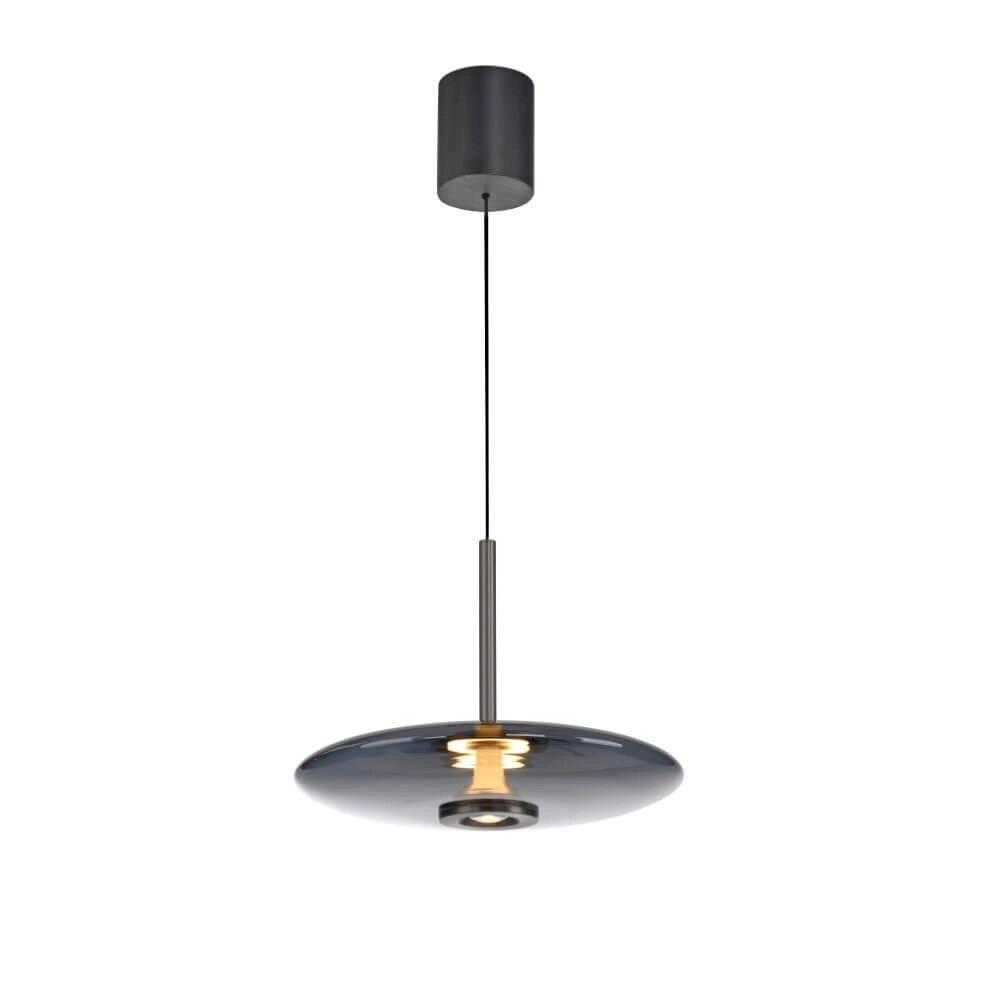Hanglamp Pure E-Vitrum design grijs Paul Neuhaus 4012248382684