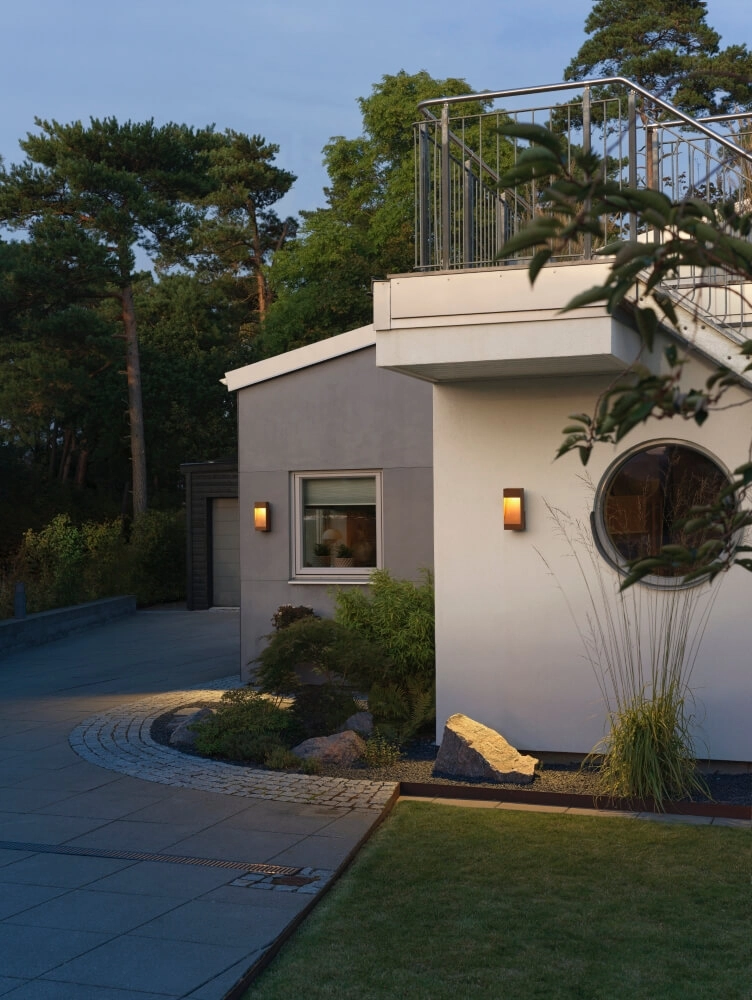 Wandlamp Rho roestbruin KonstSmide 7318307359978