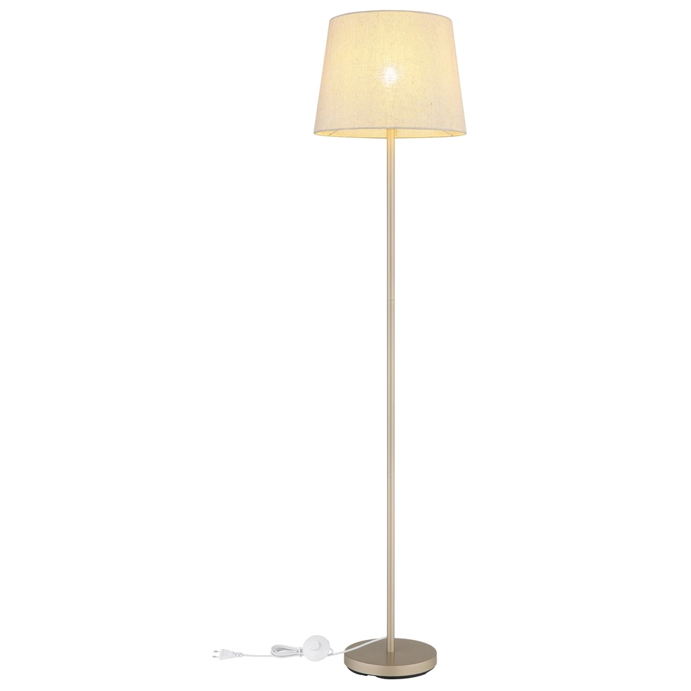 Vloerlamp Joris champagne Globo 9007371580514