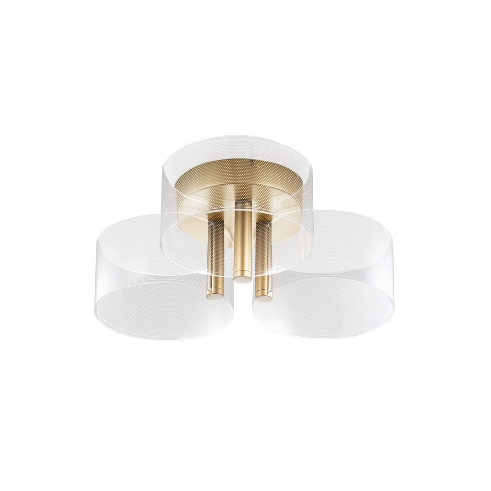 Design ceiling lamp Gatlin gold Ø 44cm Lyora 5212017433497