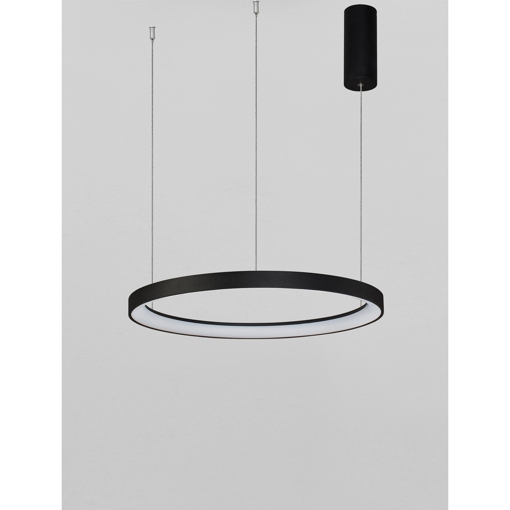 Design hanglamp Pertino zwart Ø 48cm 2700K Lyora 5212017446039
