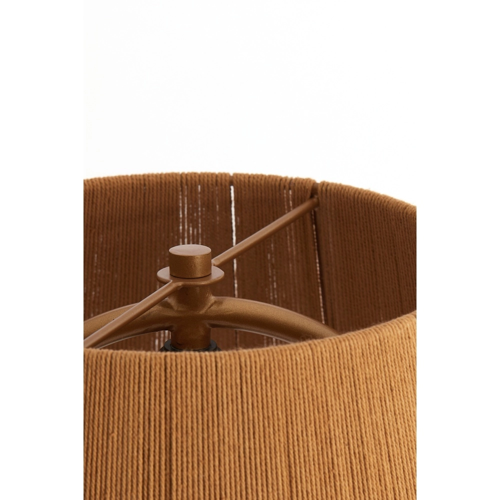 Schemerlamp Espino Ø 31cm - okergeel Light & Living 8717807808792