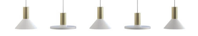 5-lichts eettafellamp Hermanos Lyora 5903139803397