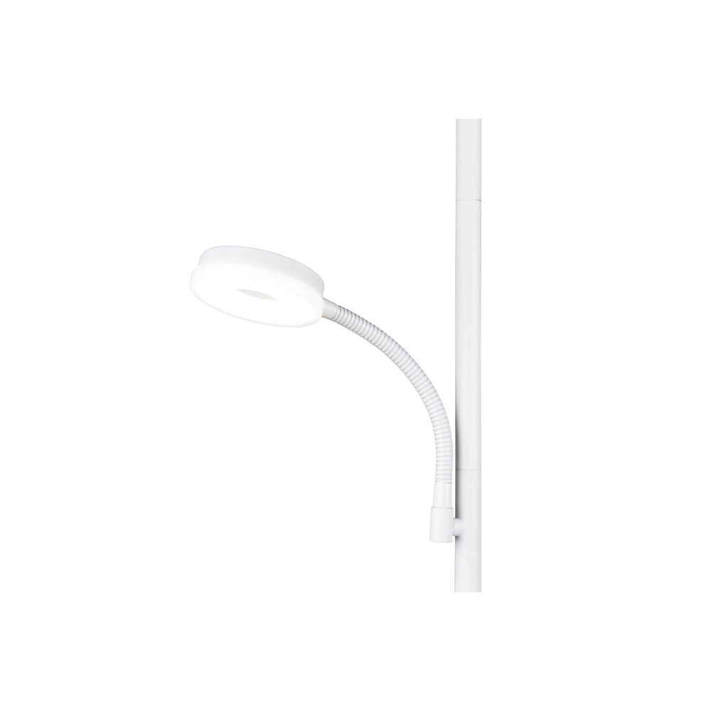 Vloerlamp Specter wit met leeslamp Trio 4017807612301