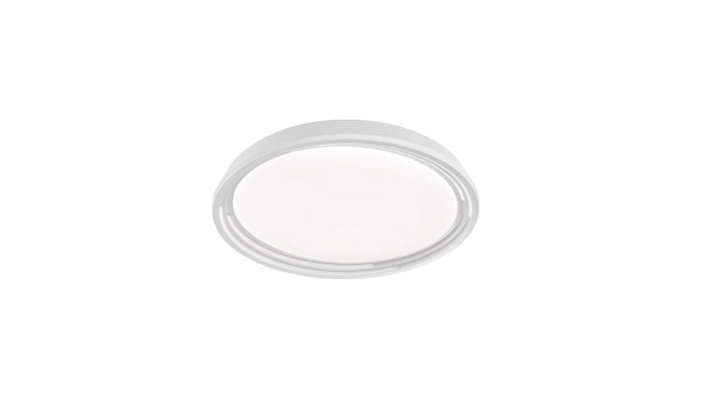Strakke led plafonnière Dua Ø 43cm