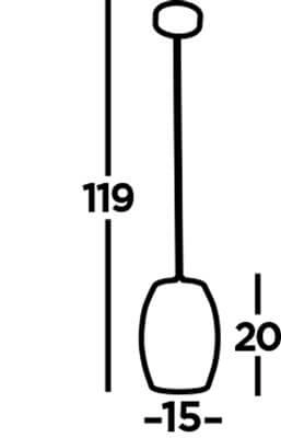 Hanglamp Laser Searchlight 5053423188744