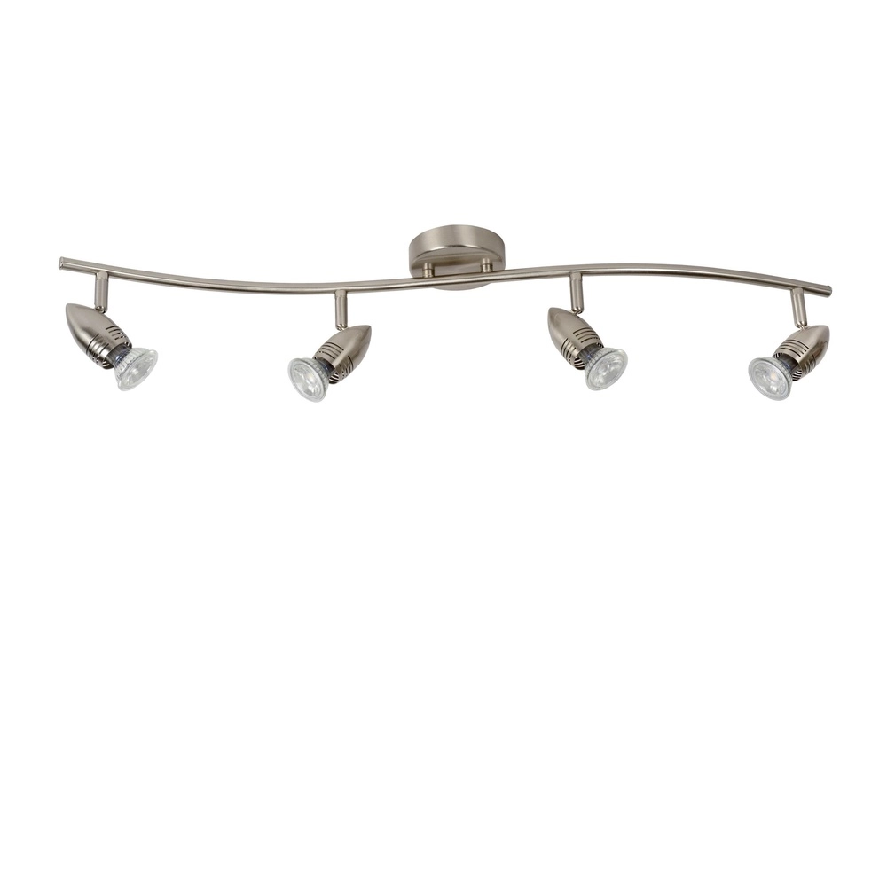 Plafondspot Caro-Led 4-lichts mat chroom
