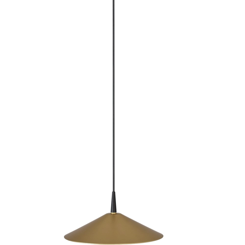 Design hanglamp Ceppo zwart met goud Ø 22cm Masterlight 8718121357706