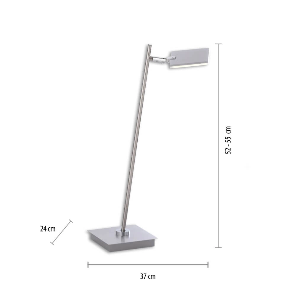 Design tafellamp Pure Mira aluminium Paul Neuhaus 4012248367537