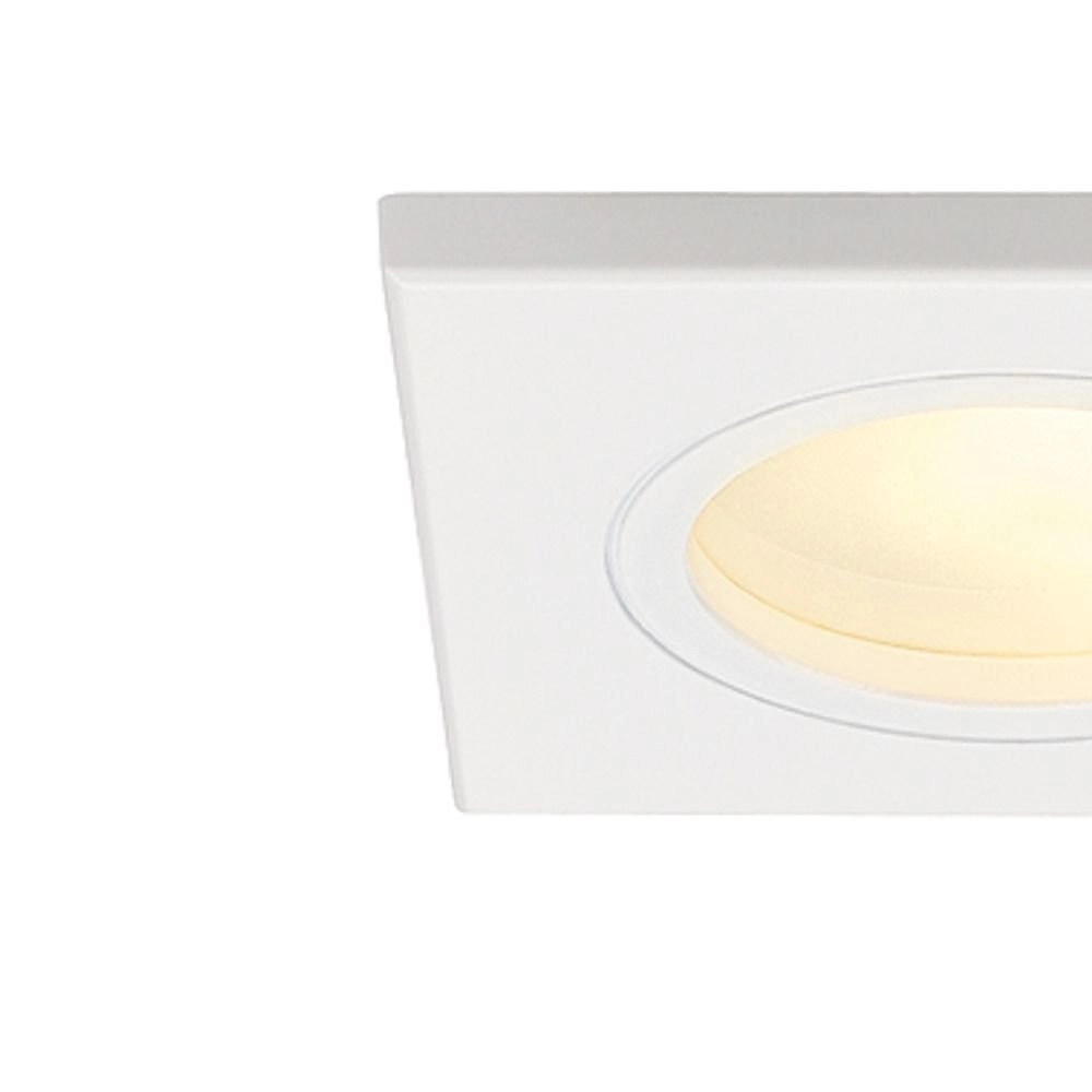 Inbouwspot Dolix Out GU10 Square voor buiten wit SLV 4024163194860
