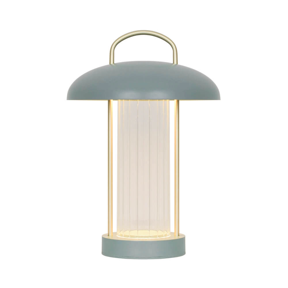 Tafellamp Mirano groen oplaadbaar