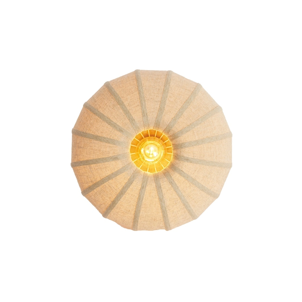 Japandi plafondlamp Zosia Ø 50cm - naturel - 1x E27 Light & Living 8717807831844