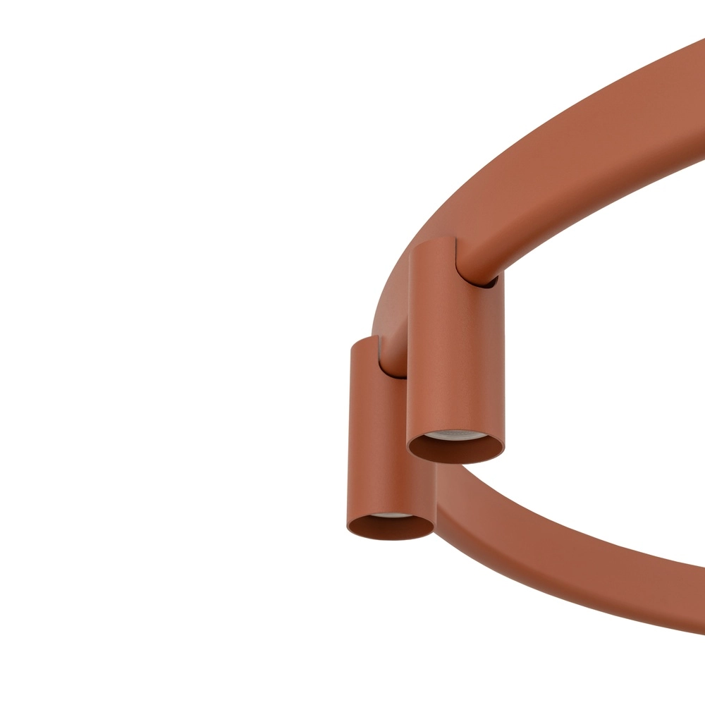 Design hanglamp Fourty terracotta Ø 80cm Lyora 5903139124188