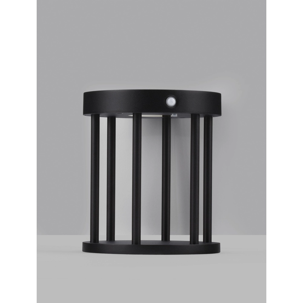 Solar tuinlamp Aigo antraciet 18cm Lyora 5212017449429