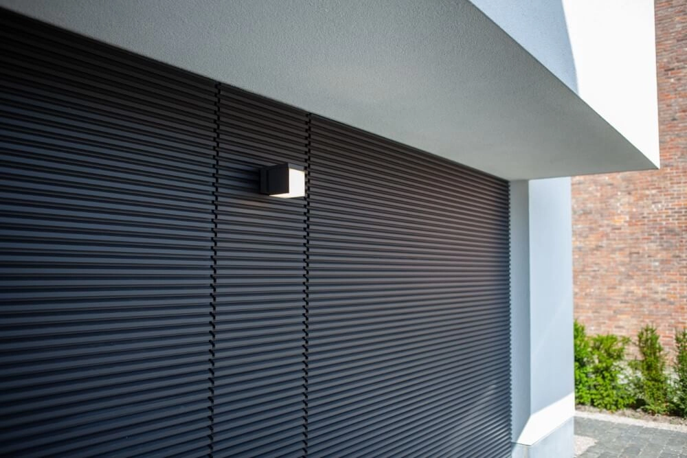 Zwarte design wandlamp Cuba enkel Lutec 6939412011578