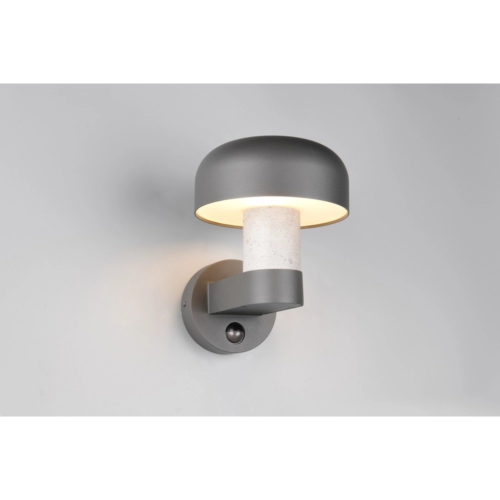 Design wandlamp Fraser grijs met sensor Trio 4017807650242