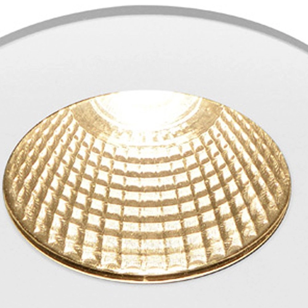 Ronde inbouwspot Patta 8cm - 7,3w - 1800-3000K wit SLV 4024163222860