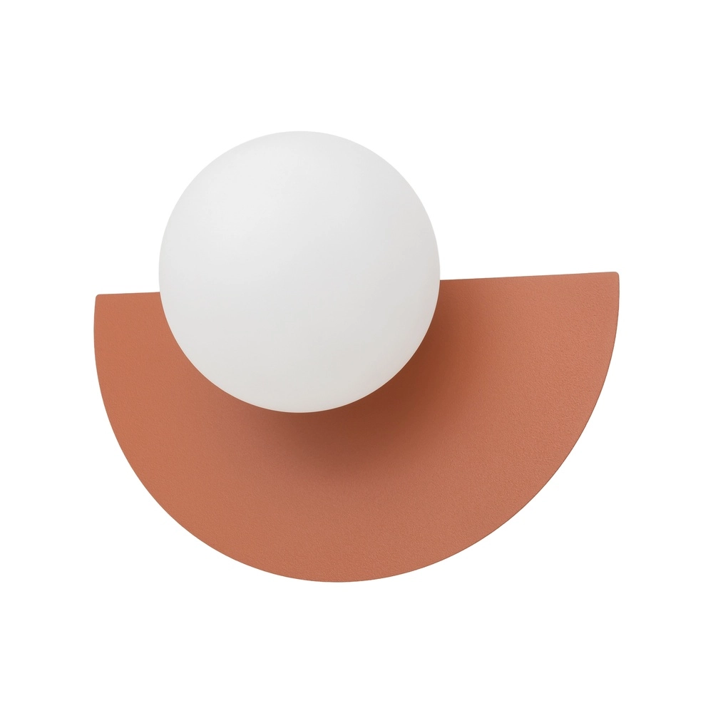 Wandlamp half Saturn terracotta Lyora 5903139126007