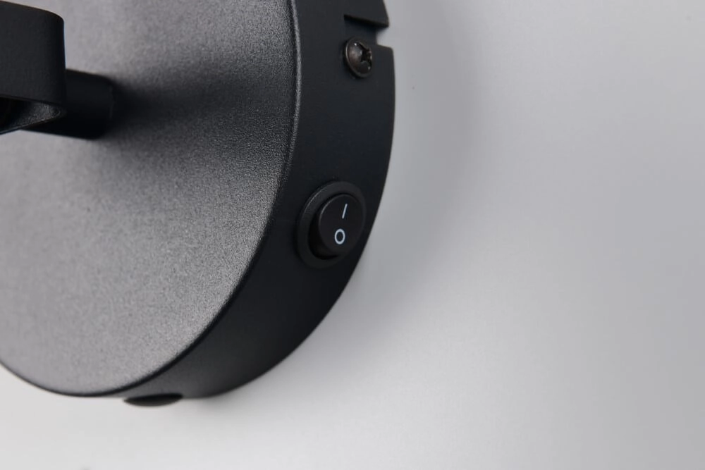 Zwarte wandlamp Jerome design Trio 4017807637694