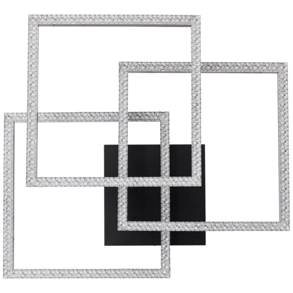 Zwarte plafondlamp Ranni 3900lm Brilliant 4004353442148