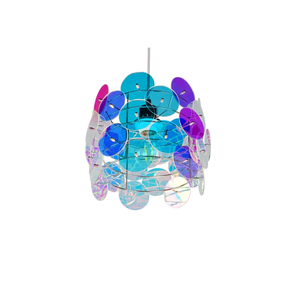 Hanglamp Iride gekleurd Trio 4017807670950