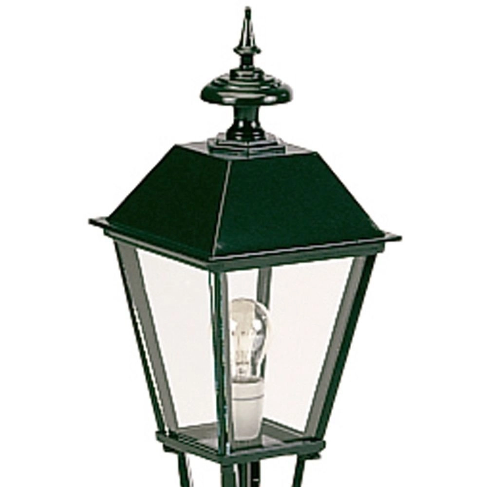 Nostalgische sokkel lamp Blackpool zwart KS Verlichting 8714732503846