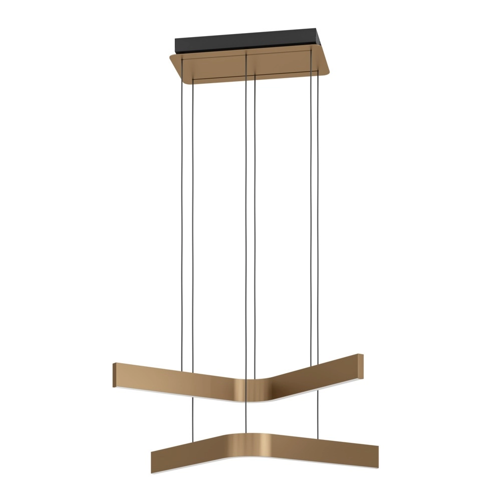 Design hanglamp Folcino-Z koper brons Eglo 9008606360284