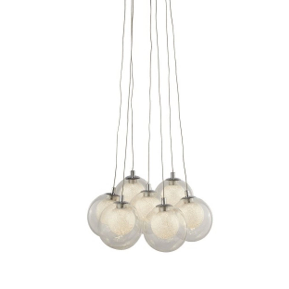 Hanglamp Cluster 7-lichts Hanglamp Cluster 7-lichts
