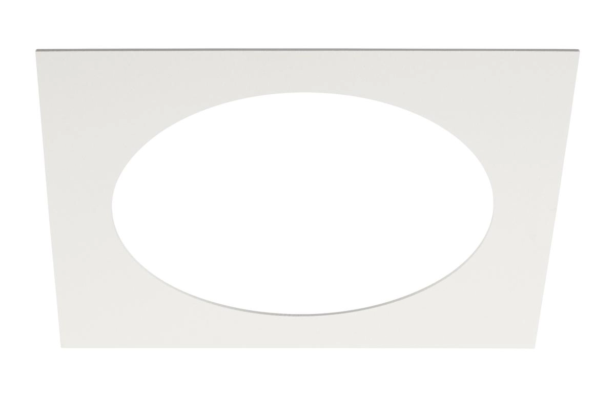 Inbouwframe voor Numinos XL recht 240/180mm wit