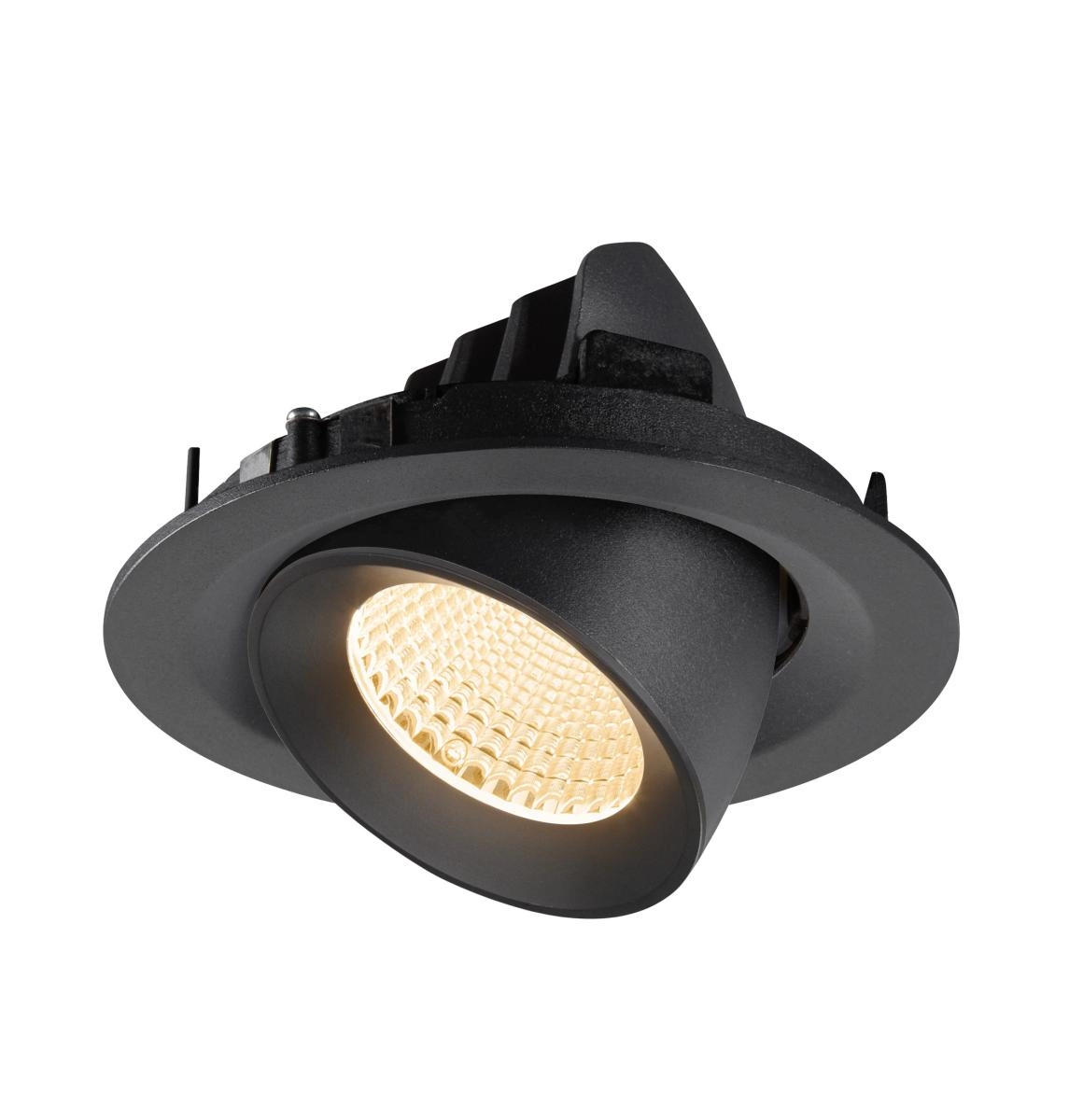 Inbouwspot Numinos Gimble M zwart 2700K - 40gr SLV 4024163312103