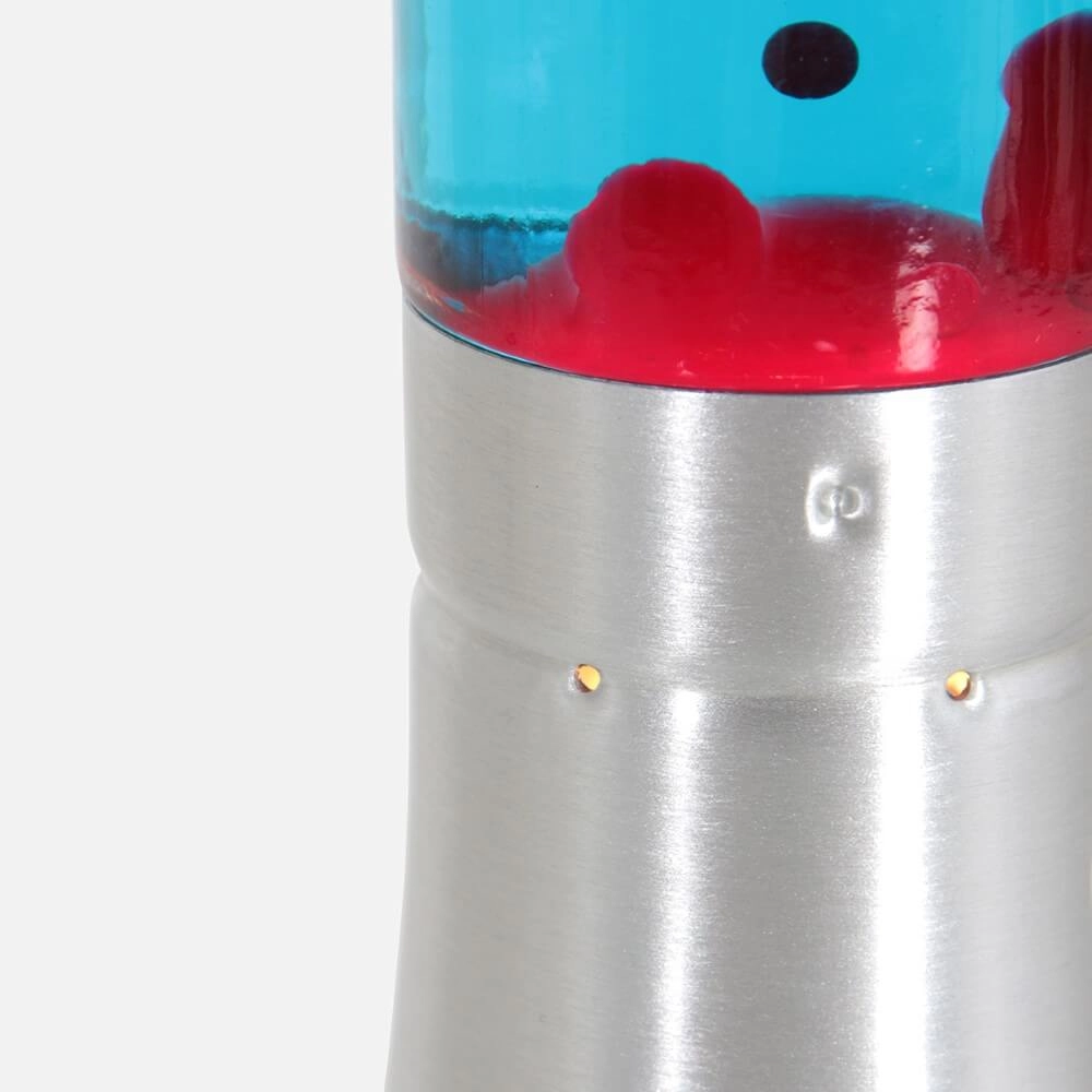 RVS lavalamp Volcan cilinder Steinhauer 8712746147018