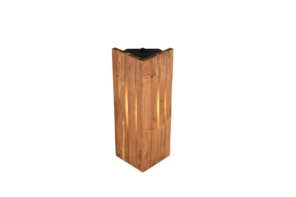 Houten wandlamp Karuni Trio 4017807616514