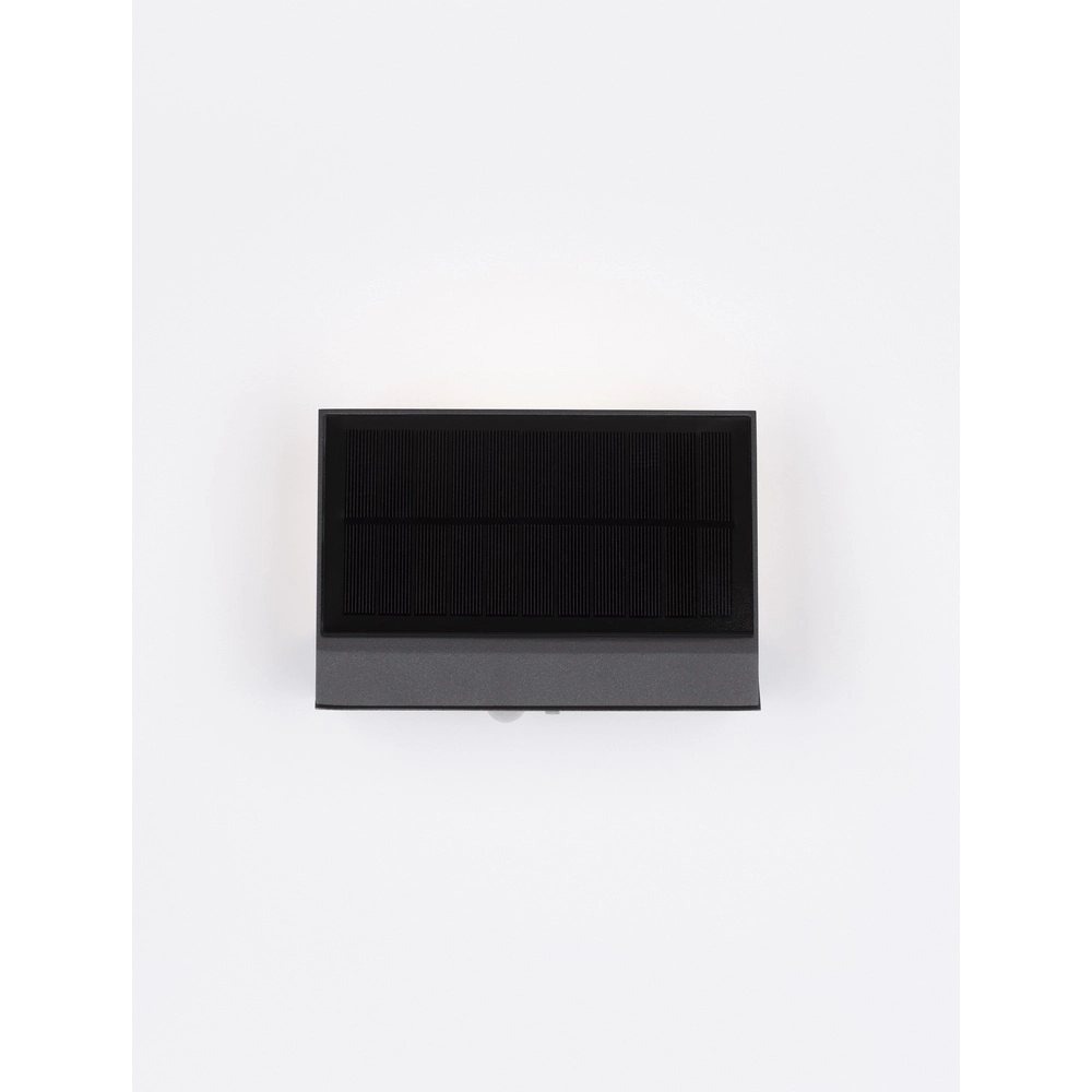 Solar wandlamp Prim antraciet Lyora 5212017432667