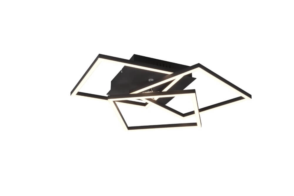 Plafonnière Mobile 42cm zwart Trio 4017807500554