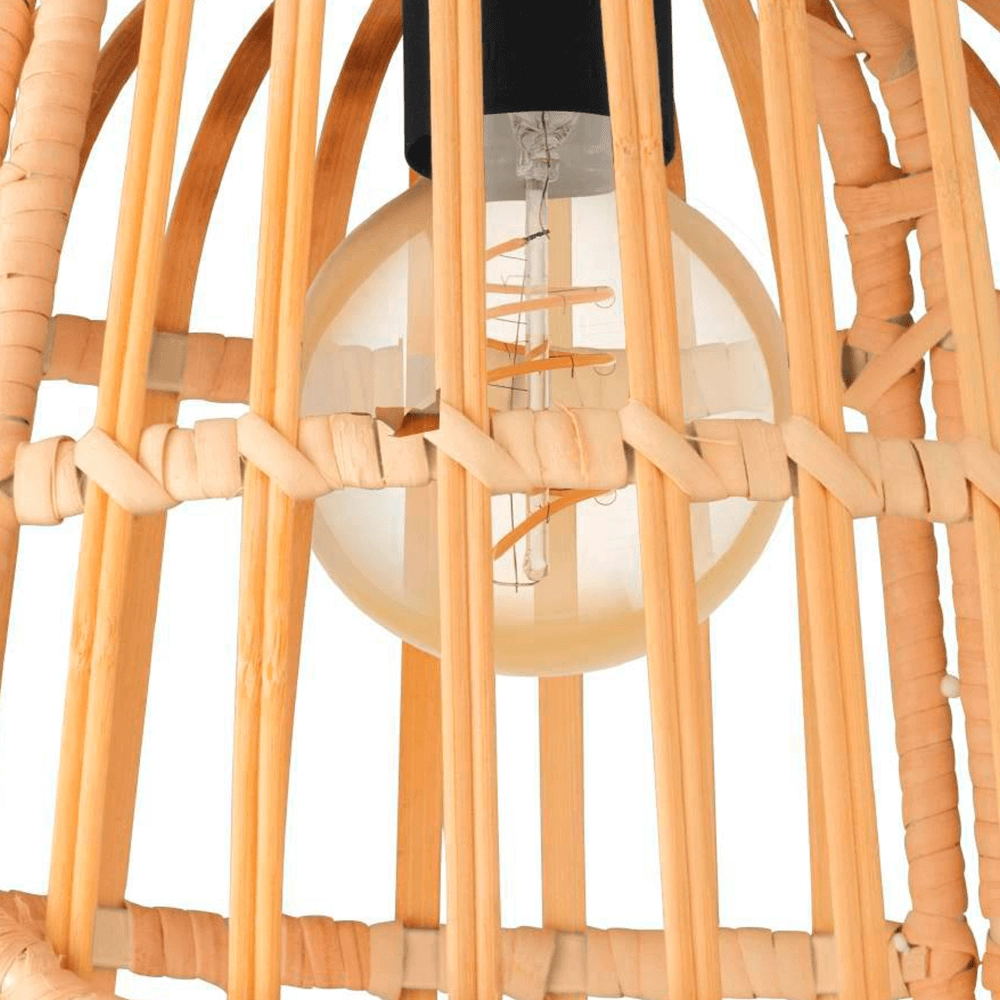 Rotan plafondlamp Glyneath Ø 37,5cm Eglo 9002759438722