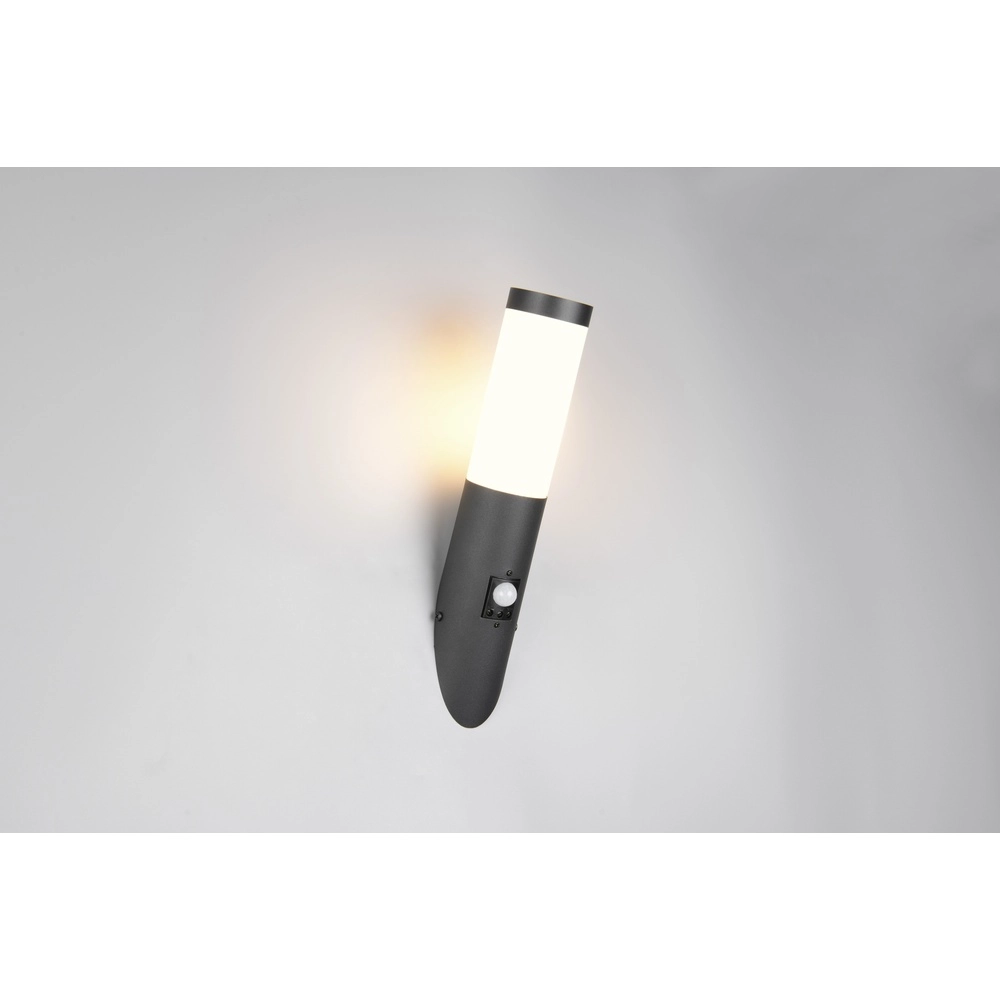 Wandlamp Trioto zwart met sensor Trio 4017807648218