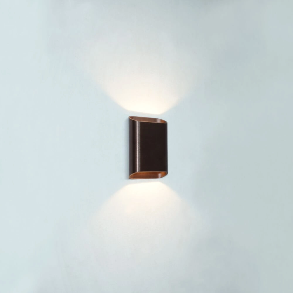 Wandlamp Diaz S Brons geborsteld Artdelight 8720701100190