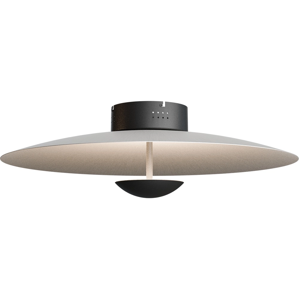Plafondlamp Scala Ø 60cm zwart met nikkel