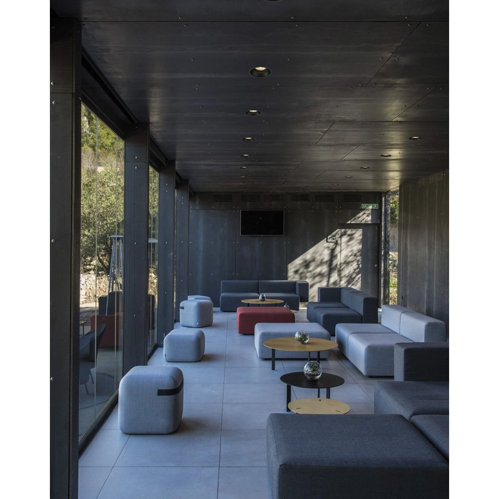 Inbouwspot Horn 18,5cm zwart SLV 4024163168724