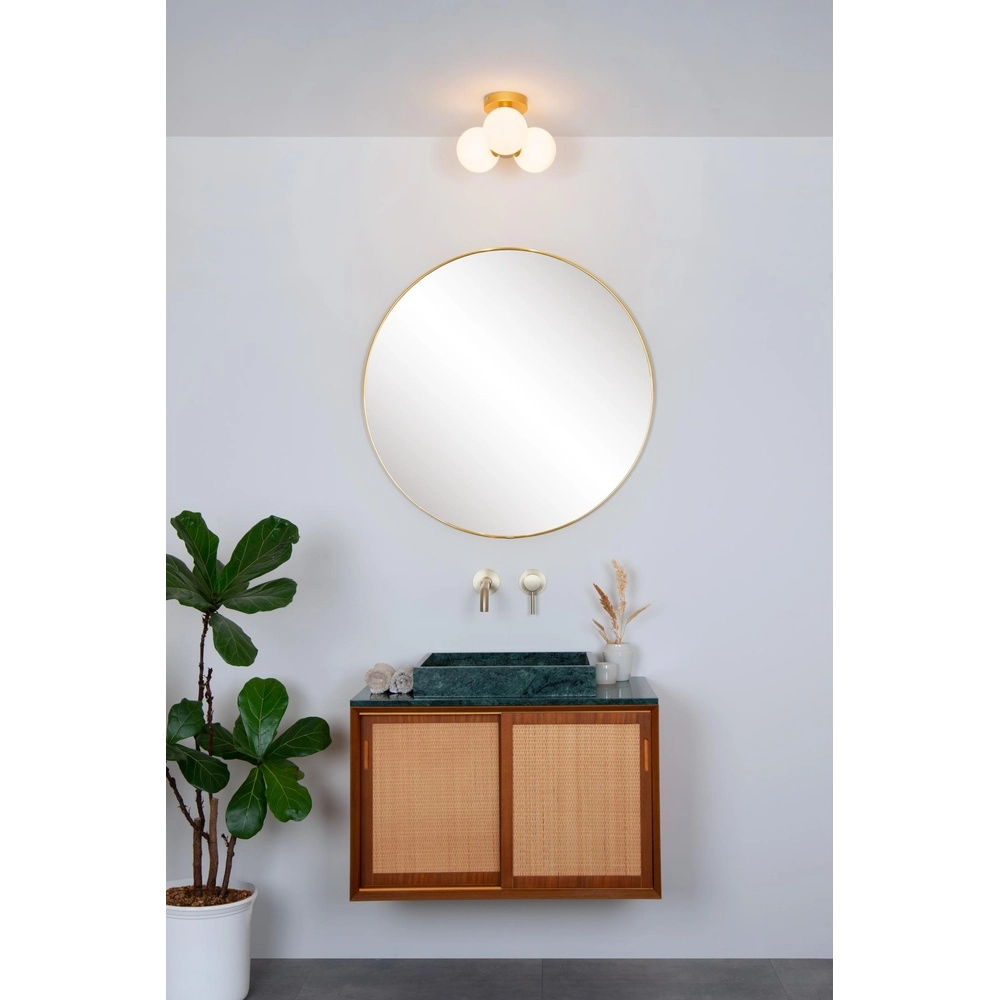 Plafondlamp Trudy goud 3-lichts Lucide 5411212741011