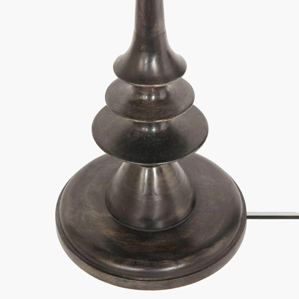 Vloerlamp Bois lichtblauwe kap Steinhauer 8712746175066
