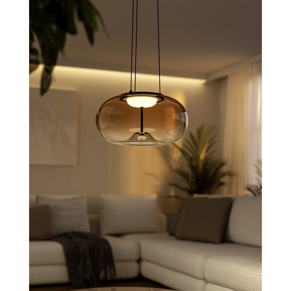 Unieke hanglamp Optica 1 brons Eglo 9008606391035