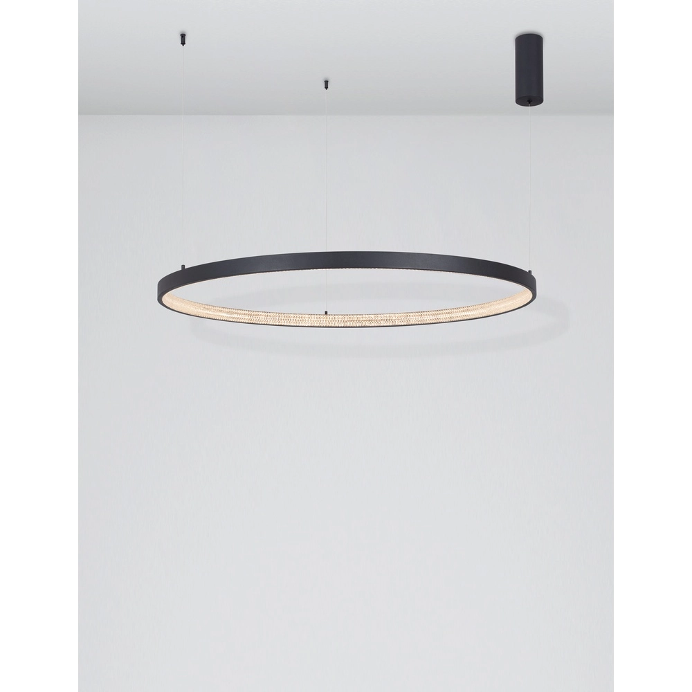 Hanglamp Preston zwart Ø 110cm