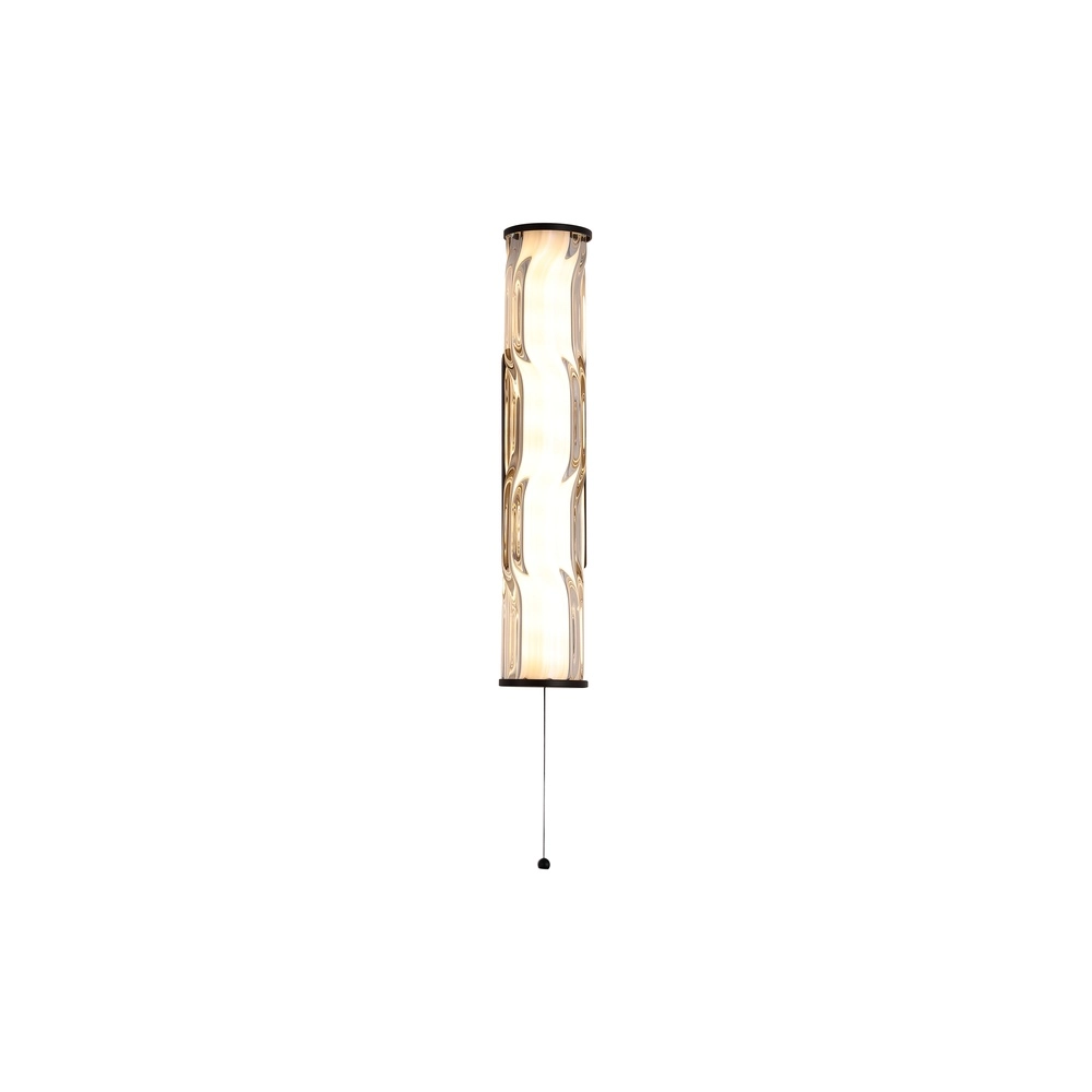 Wandlamp Vibrate zwart 33cm