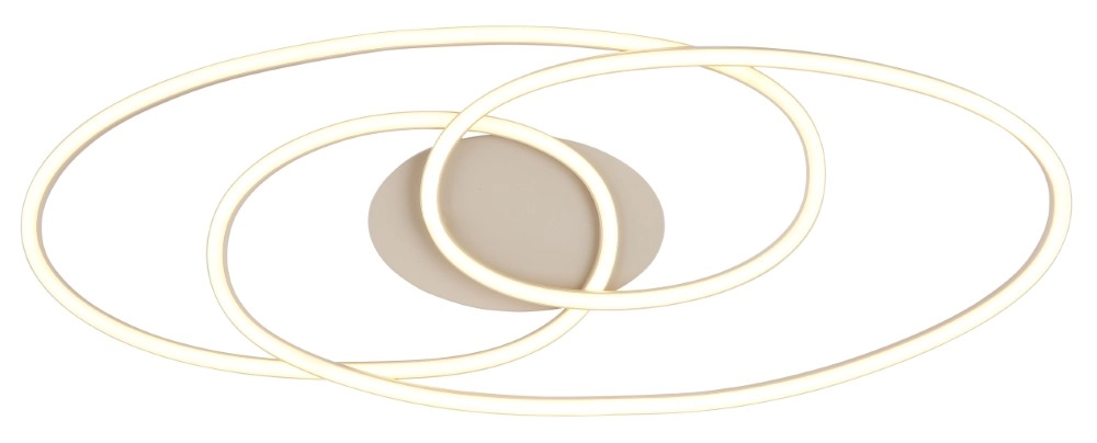 Design plafondlamp Spira zand bruin Globo 9007371593347