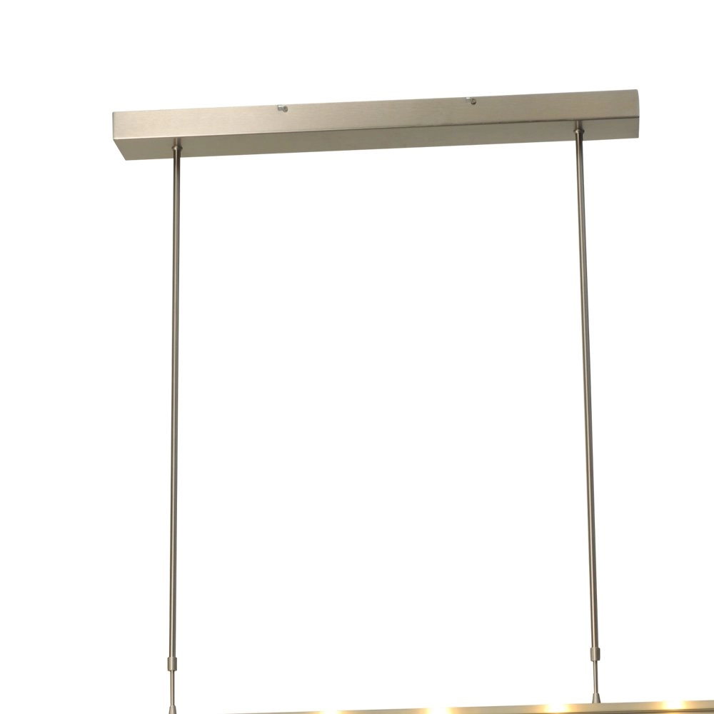 Hanglamp eettafel - kantoor Vigo 170cm nikkel mat Masterlight 8718121181103