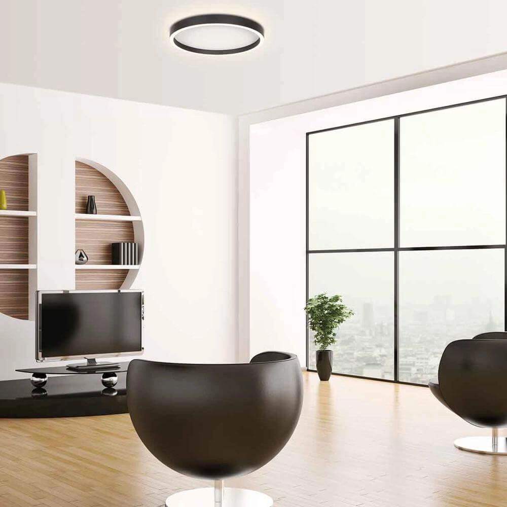 Design plafondlamp Ringlux Ø 30cm Steinhauer 8712746176612