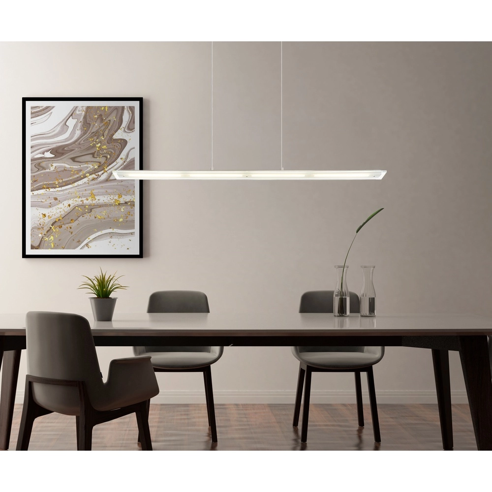 Hanglamp Novak nikkel 115cm Globo 9007371589029