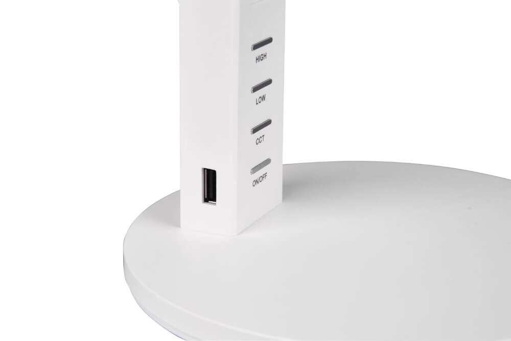 Tafellamp Ava wit Trio 4017807502503